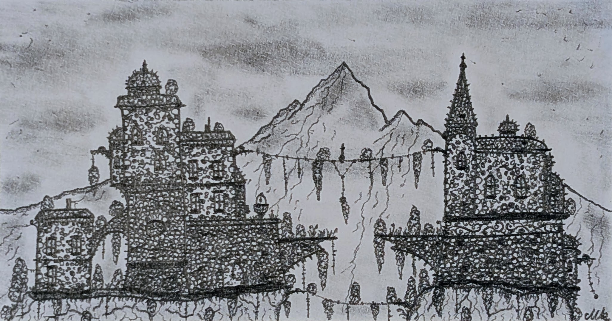 Abandoned Village by Maks Art