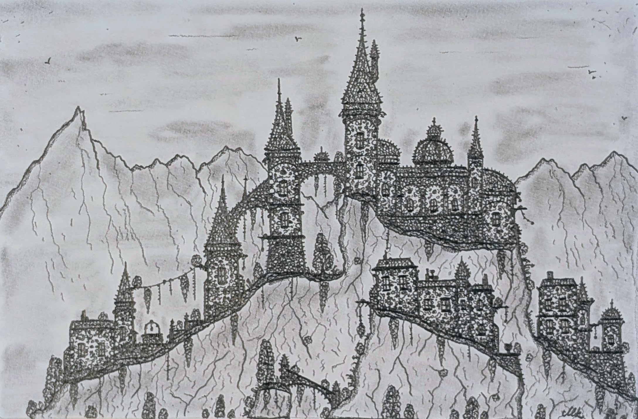 Hill Citadel by Maks Art