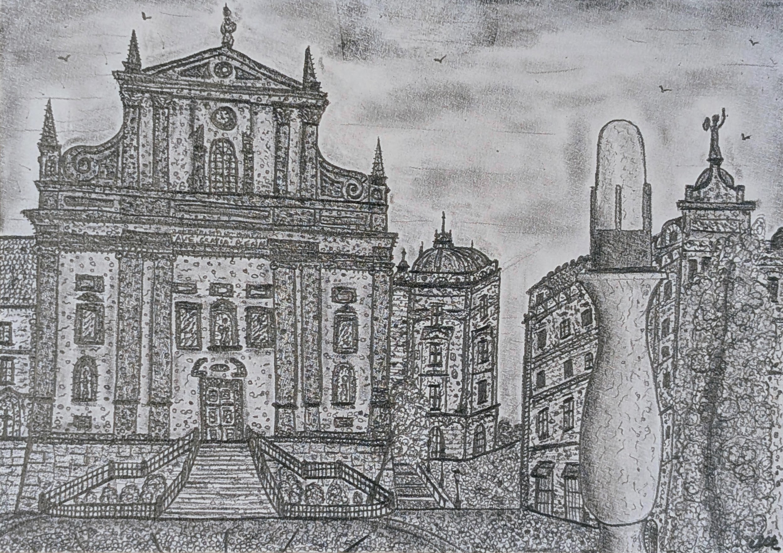 Ljubljana Postcard by Maks Art